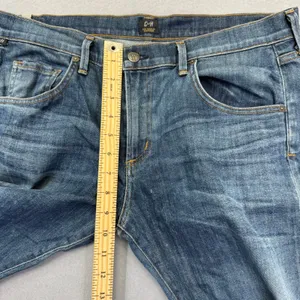 Citizens of Humanity‎ Emerson Slim Boyfriend Jeans Medium Wash Blue Denim 36 thumbnail 6