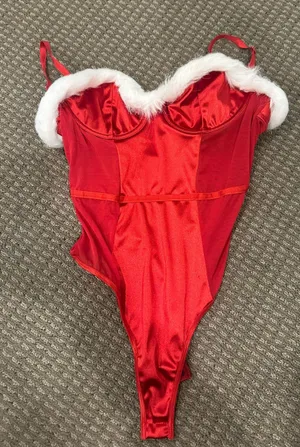 Forever 21 Santa Bodysuit thumbnail 1