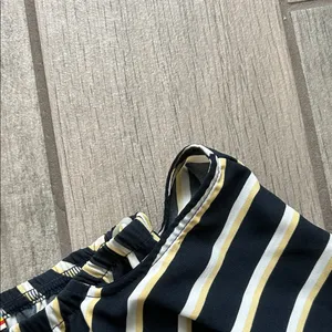 Vintage Havana Black and White Striped Top thumbnail 3