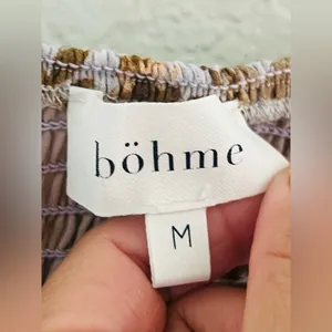 Bohme romantic, vintage-inspired blouse with a soft, women’s sz medium thumbnail 7