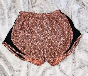 Coral Leopard Shorts thumbnail 1
