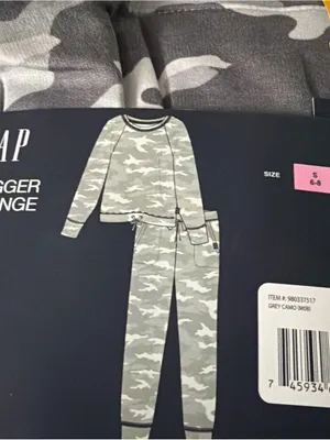 GAP Women's Size M Super Soft Modal Fleece Jogger Lounge Set. Multicolor. NWT thumbnail 8