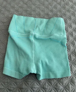 Blue Aerie offline biker shorts thumbnail 1