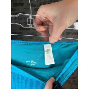 Aerie | women nwt blue swim bikini bottoms thumbnail 2