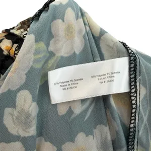 Bed To Brunch Floral Wide Leg Crop Pull‎ On Lounge Pajama Pants Boho XS thumbnail 11