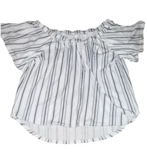 Unbranded Off the shoulder Top Gray Size L thumbnail 1