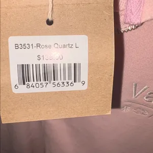 NWT Rose Quartz Pink Vast Life Climate Change Zip up fleece hoodie -water bottle thumbnail 5