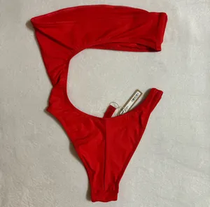 SKIMS Ruby Red Monokini One Piece Swimsuit  thumbnail 5