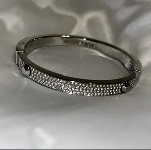 Michael Kors NWOT Silver-Tone Astor Stud Bracelet thumbnail 8