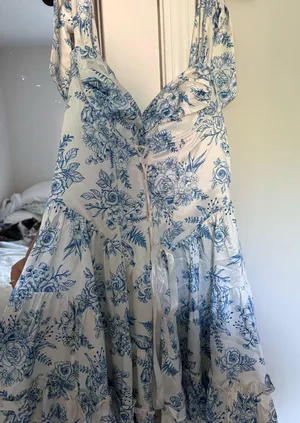 Dolls Kill Floral Corset Mini Dress thumbnail 2