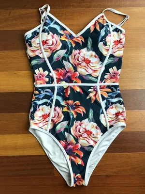 Floral one piece Swimsuit  thumbnail 4