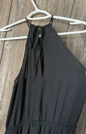 Lulus Black Flowy Dress thumbnail 6
