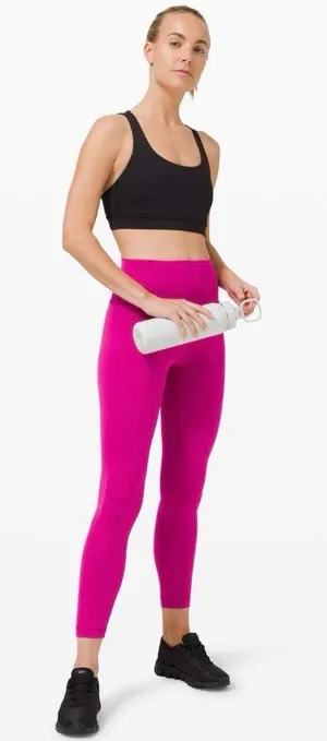 Lululemon Wunder Train High-Rise Tight 25" Ripened Raspberry Women’s Size 4 thumbnail 1
