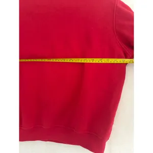 Shenanigans Vintage Red Holly Embroidered‎ Fleece Button Front Cardigan XL thumbnail 5