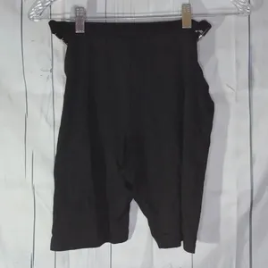 Motel Rocks Bucky Goth Grunge Punk Edgy Festival black buckle rave shorts NWT thumbnail 4