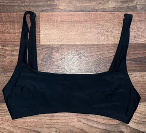 Aerie Black Bikini Top thumbnail 1