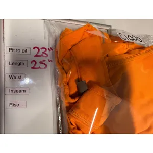 Athleta 1/2 Zip Pullover Women‎ XL Orange Long Sleeve Athletic Workout Running thumbnail 5
