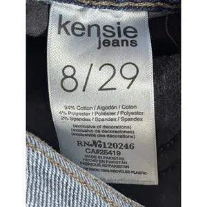 Kensie Jeans Vintage Luxe Distressed Flare/Bell Bottom Jeans - Size 8/29 thumbnail 9