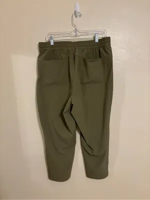 Orvis Women’s Large Olive Green Stretch Pull On Ankle Pants thumbnail 9