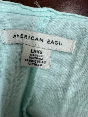 American Eagle Racerback Pocket Tank Top Size Large thumbnail 3