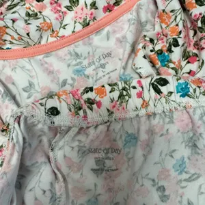 State of Day Intimates Floral Pajama Set Large Tencel Modal Short Sleeve Shorts thumbnail 10