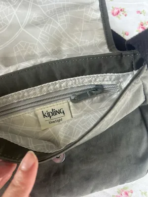 Kipling Small Crossbody Bag in Olive thumbnail 6