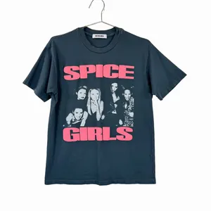 Daydreamer Womens T Shirt Black Spice Girls Photo Tee Crewneck Short Sleeve XS thumbnail 2