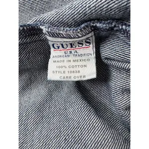 Vintage Y2K Guess Dark Wash Jean Jacket thumbnail 6