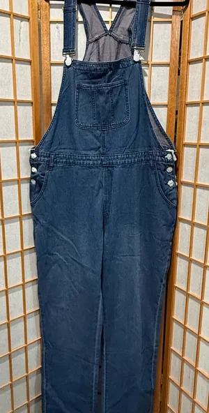Classic Blue Denim Overalls Size 2X thumbnail 1