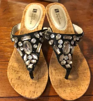 Blinged mules thumbnail 1