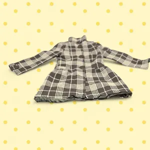 Macy's Plaid peacoat thumbnail 6