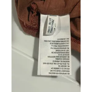 American Eagle Outfitters Rust/Orange Soft & Sexy Long Sleeve Shirt thumbnail 6