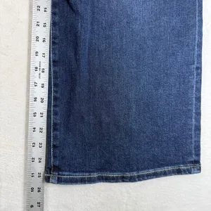 Liverpool Los Angeles Wide Leg Crop Belted Jeans Dark Wash Size 10/30 New thumbnail 7