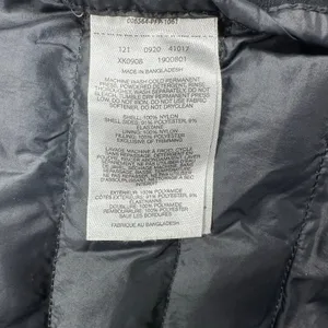 Columbia Women’s Quilted Puffer Vest Gray Black Full Zip Lightweight Size L thumbnail 4