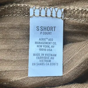 Aerie‎ Groove On Gold Ribbed High Waisted Velour Flare Pant Small Short Lounge thumbnail 4