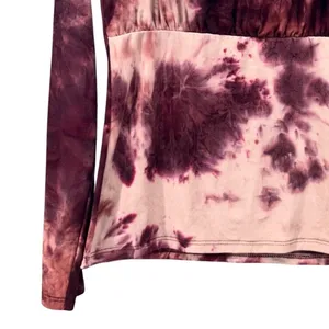 Derek Heart Baby Doll‎ Top Medium Wine thumbnail 7