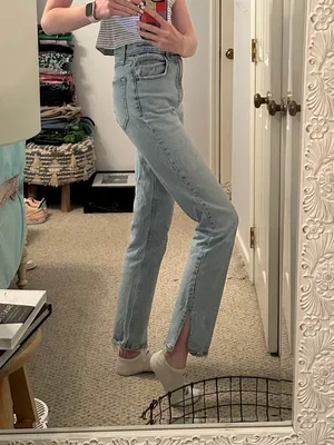Abercrombie 90s Ultra High-Rise Straight Jeans thumbnail 2