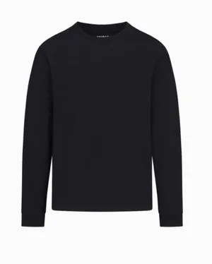 SKIMS Mens Heavy cotton jersey oversized long sleeve thumbnail 1