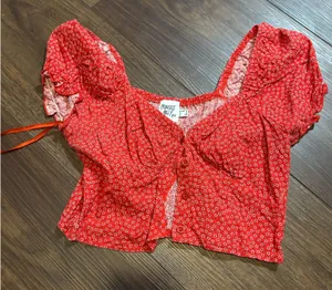 Princess Polly Cropped Blouse thumbnail 1