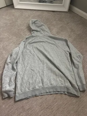 Nike Sweatshirt Hoodie Grey Women’s thumbnail 3
