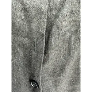 Reformation Blanca Linen Romper Black Button‎ Front Sleeveless Size 00 thumbnail 7