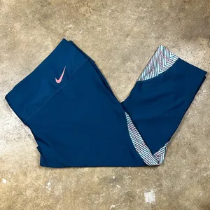 Nike Leggings in Green-Turquoise color way Size: 3x thumbnail 6