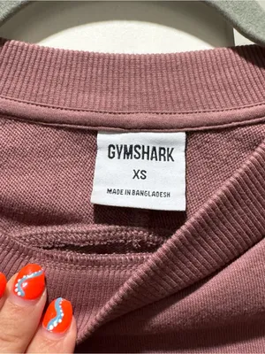 Gymshark training cropped sweater thumbnail 2