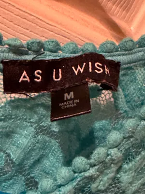 As You Wish Turquoise long top thumbnail 2