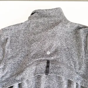 Lululemon‎ Womens Heathered Black Luon Define Jacket Athleisure Zip Up Size 8 thumbnail 7