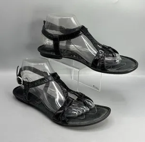 Born Shoes Strappy Sandal Womens 9 Black Adjustable Streetwear Handcrafted thumbnail 1