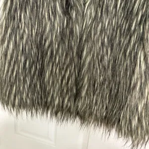 Steve‎ Madden Tan Faux Fur Vest Size M/L thumbnail 4