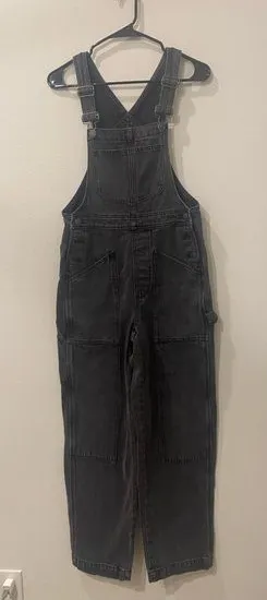 Madewell Black overalls thumbnail 1