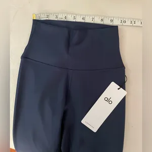 Lululemon Alo Yoga NWT 7/8 High Waist Airlift leggings Navy Size XXS thumbnail 7