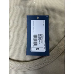 Universal Thread Womens 4X Ribbed Long Sleeve Scoop Neck Top Sourdough Beige NEW thumbnail 3